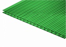 Сотовый Поликарбонат Plastilux 4мм Зеленый (Гарантия 12 лет)