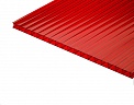 Сотовый Поликарбонат Plastilux 4мм Красный (гарантия 12 лет)